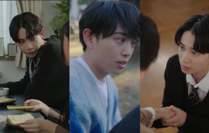 様々な表情の男性