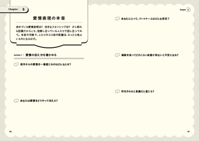 愛情表現の本音