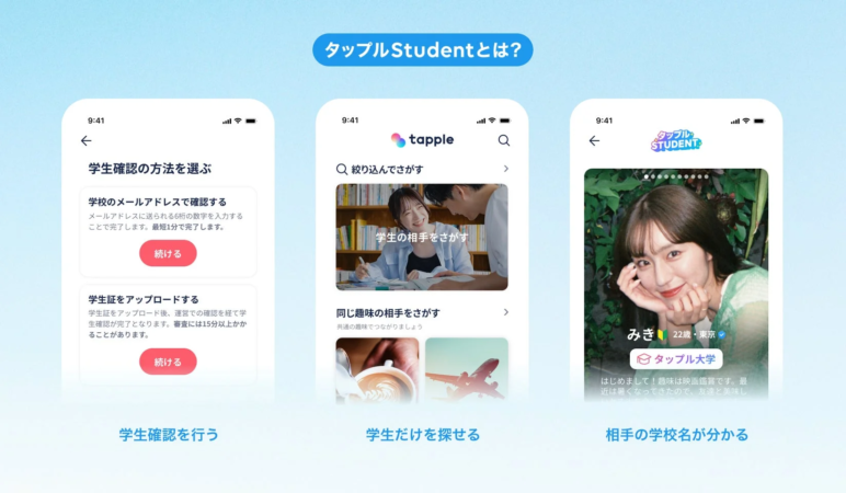 タップルStudentとは