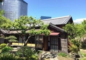 浜離宮恩賜庭園の日本家屋