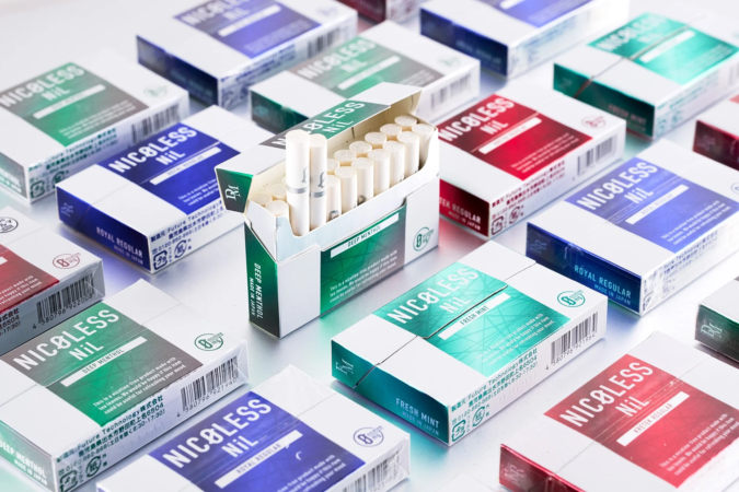 ニコチンゼロの茶葉スティック「NICOLESS NiL」