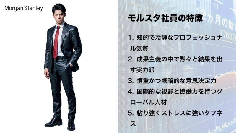 Morgan Stanley社員の特徴