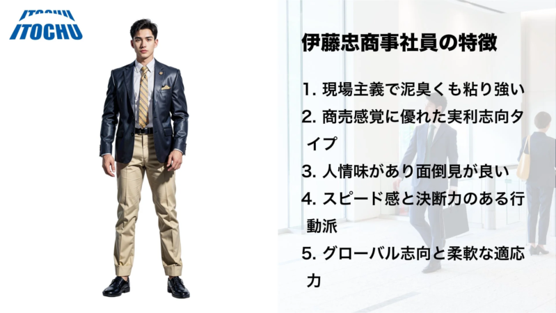 伊藤忠商事の男性社員
