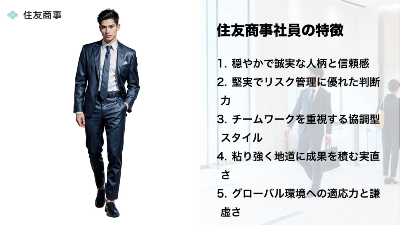 住友商事の男性社員