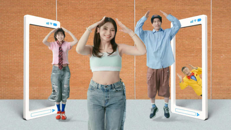 ハッピーメール新CMダンス