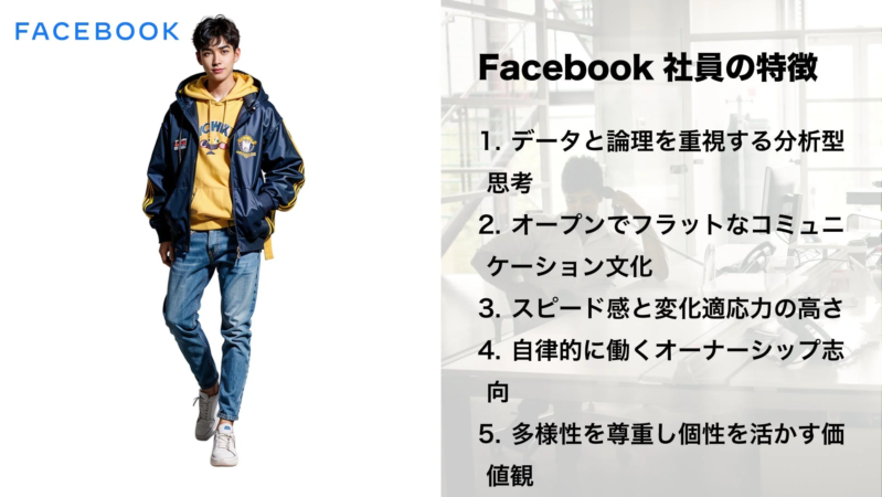 FACEBOOK Facebook 社員の特徴