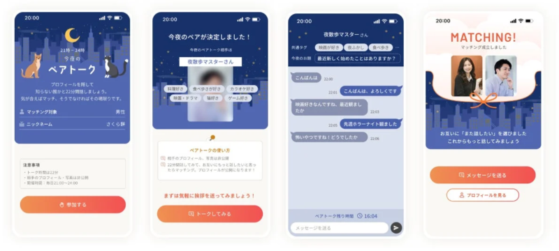 今夜のペアトーク