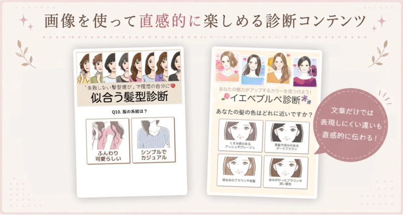 画像を使った直感的な診断