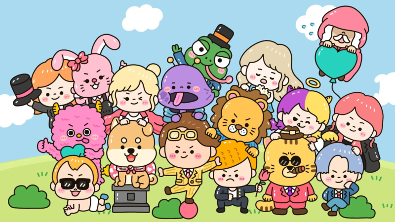 多様なキャラクター