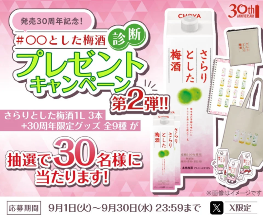 プレゼントキャンペーン第2弾の告知