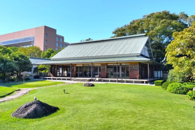 清澄庭園の建物